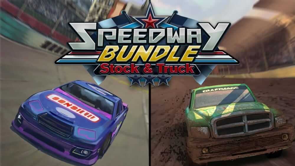 高速公路赛车和高速卡车运动合集.Speedway bundle stock & truck 封面图