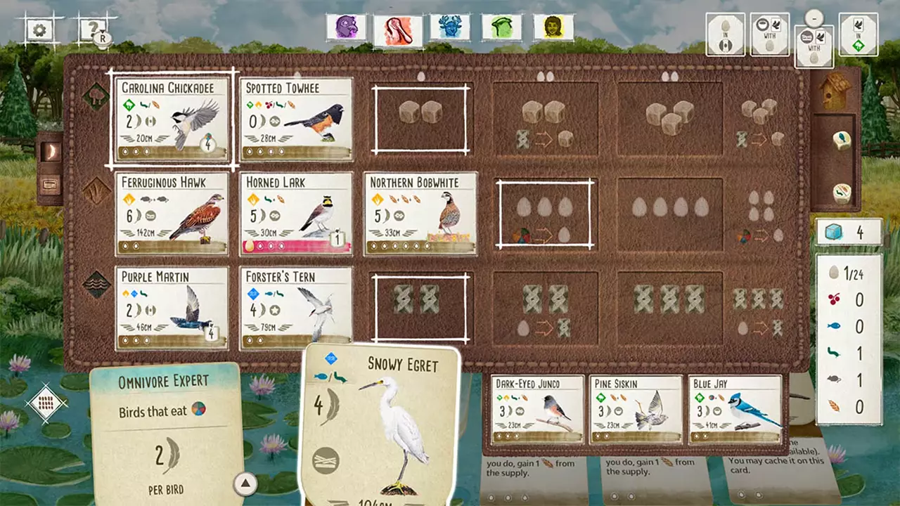 展翅翱翔-Wingspan-游戏截图-好玩游戏库