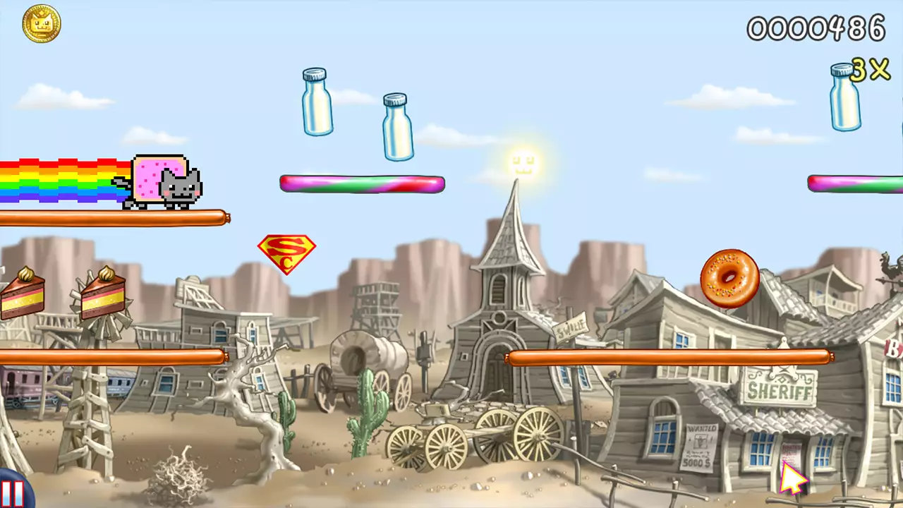 彩虹猫：迷失太空-Nyan Cat: Lost In Space-游戏截图-好玩游戏库