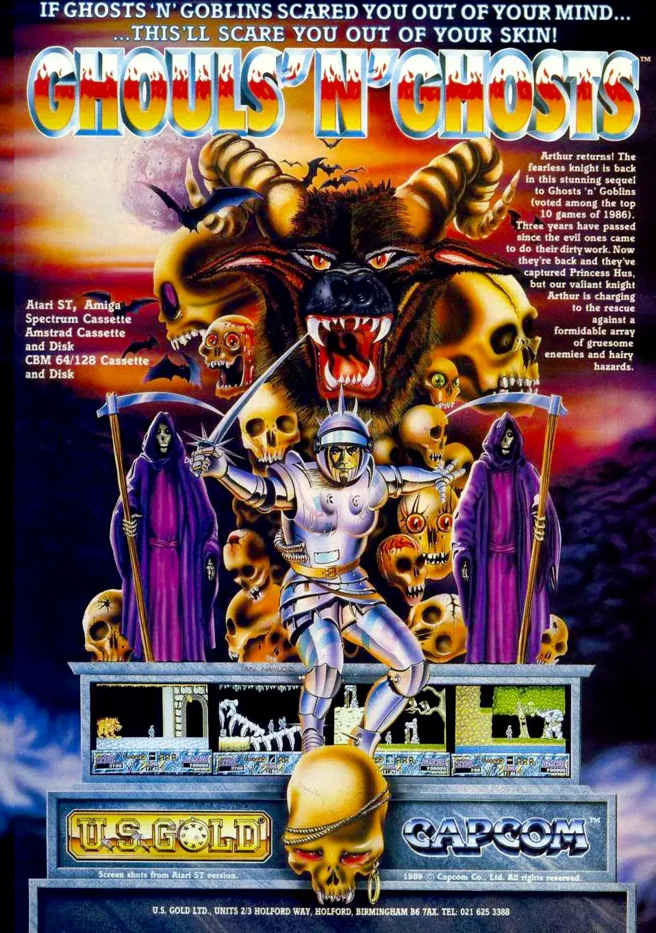 魔界村-Ghosts 'n Goblins-游戏截图-好玩游戏库