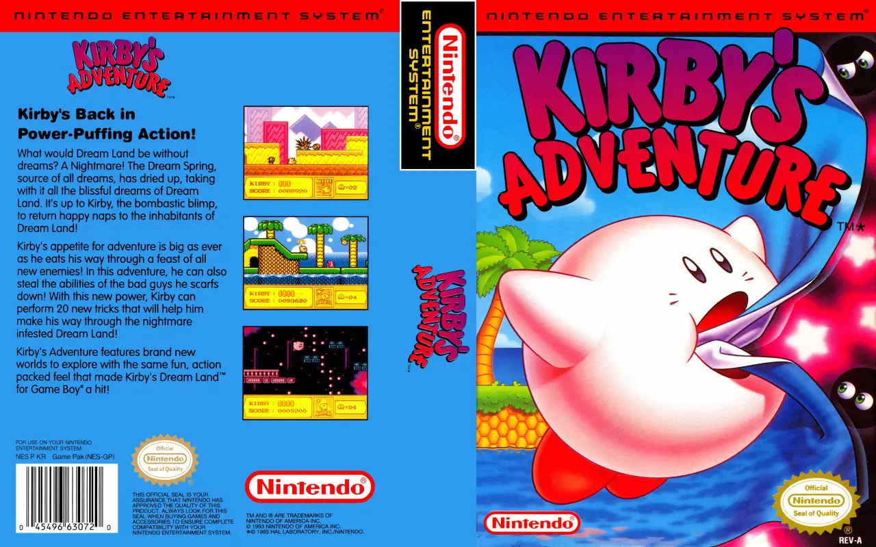 星之卡比 梦之泉物语-Kirby's Adventure-游戏截图-好玩游戏库