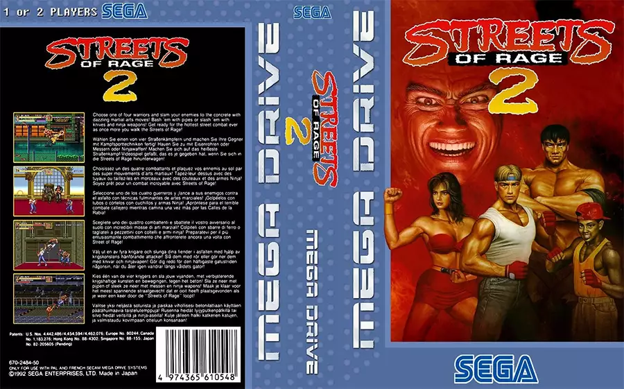 怒之铁拳2 - 死斗安魂曲-STREETS OF RAGE2-游戏截图-好玩游戏库