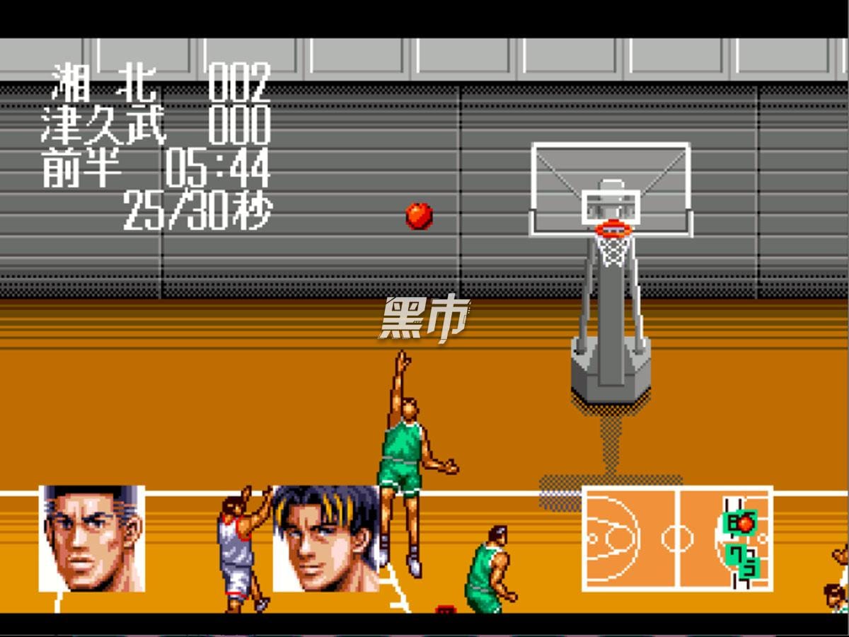 灌篮高手：高手正面的对决！-From TV Animation Slam Dunk: Kyougou Makkou Taiketsu!-游戏截图-好玩游戏库