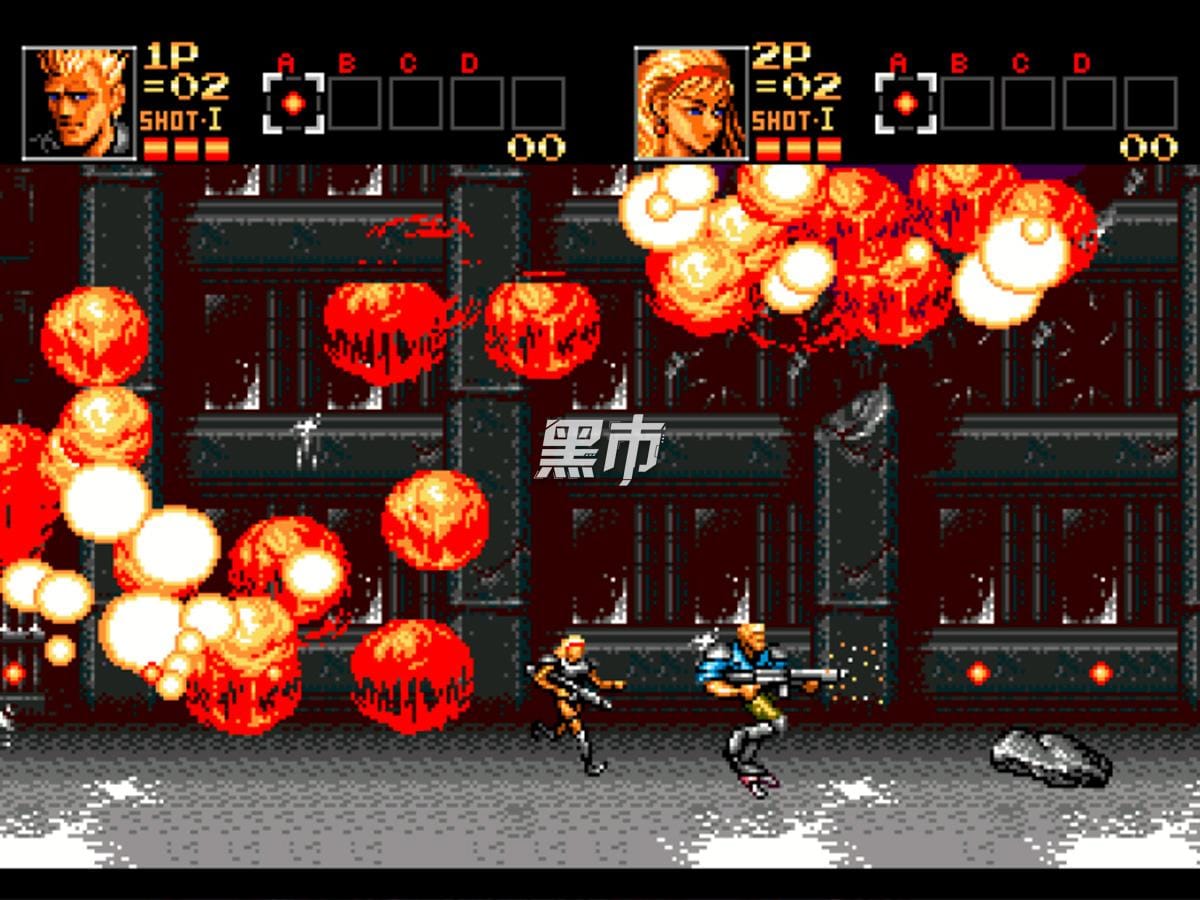 魂斗罗4 - 铁血兵团-Contra: Hard Corps-游戏截图-好玩游戏库