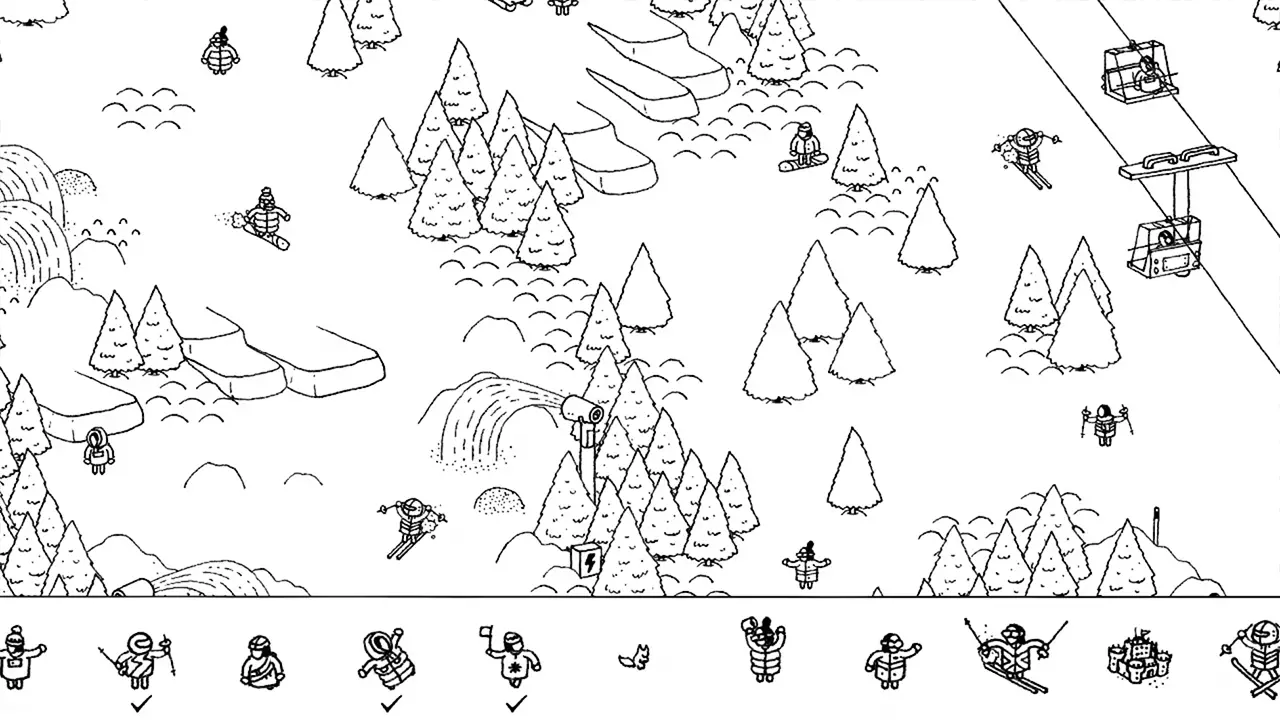 隐藏的家伙-Hidden Folks-游戏截图-好玩游戏库