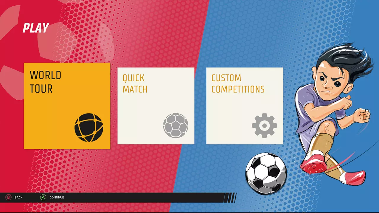 超级足球冲击：美洲对欧洲-Super Soccer Blast: America VS Europe-游戏截图-好玩游戏库