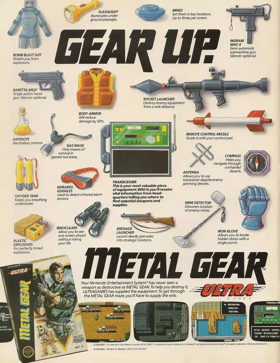合金装备-Metal Gear（1987）-游戏截图-好玩游戏库