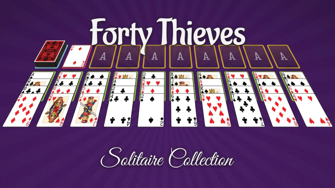 四十大盗接龙系列 | Forty Thieves Solitaire Collection 封面图
