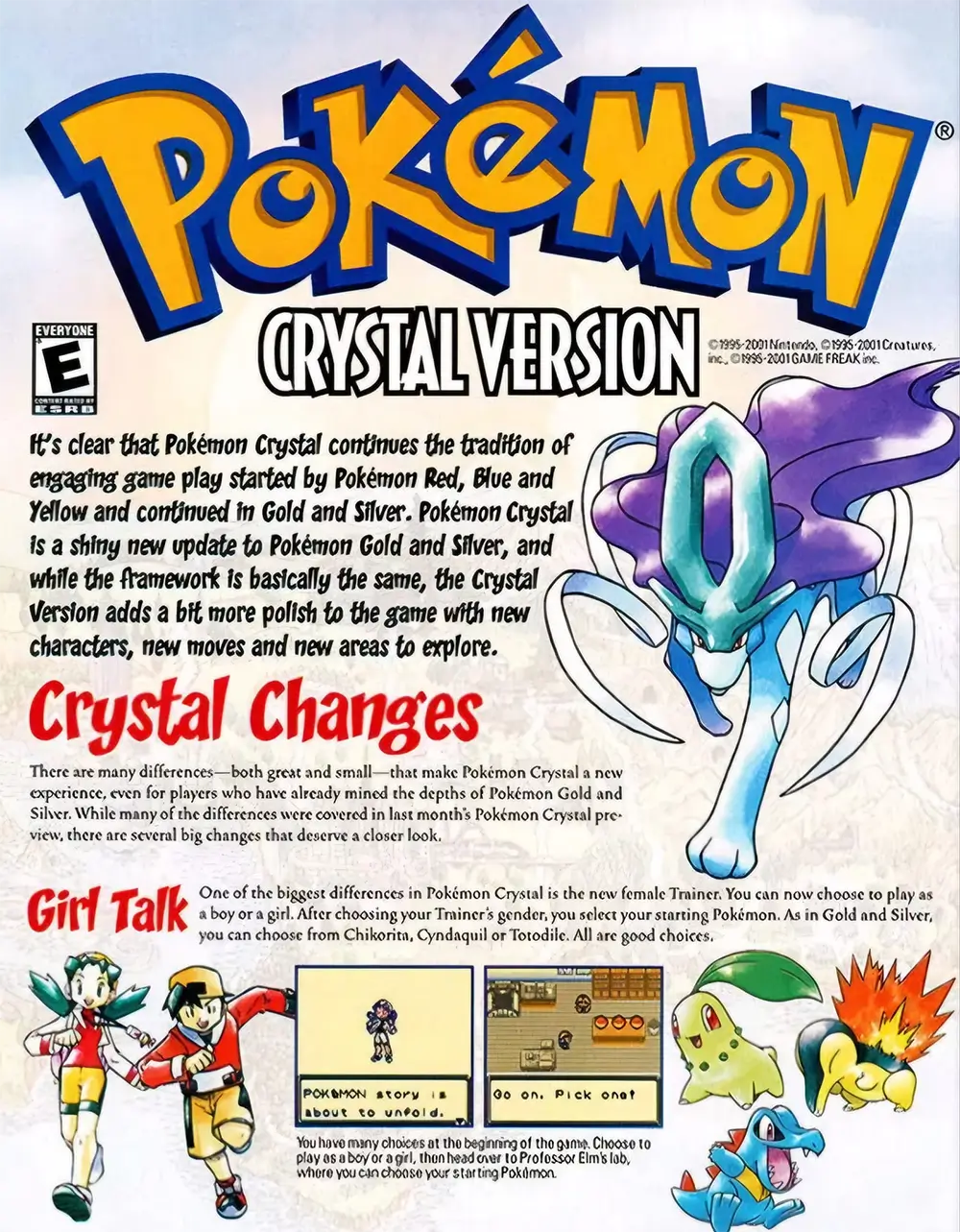 口袋妖怪 水晶-Pokémon Crystal Version-游戏截图-好玩游戏库