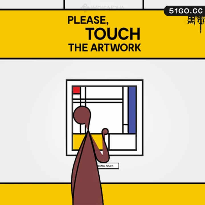 请，触摸艺术品