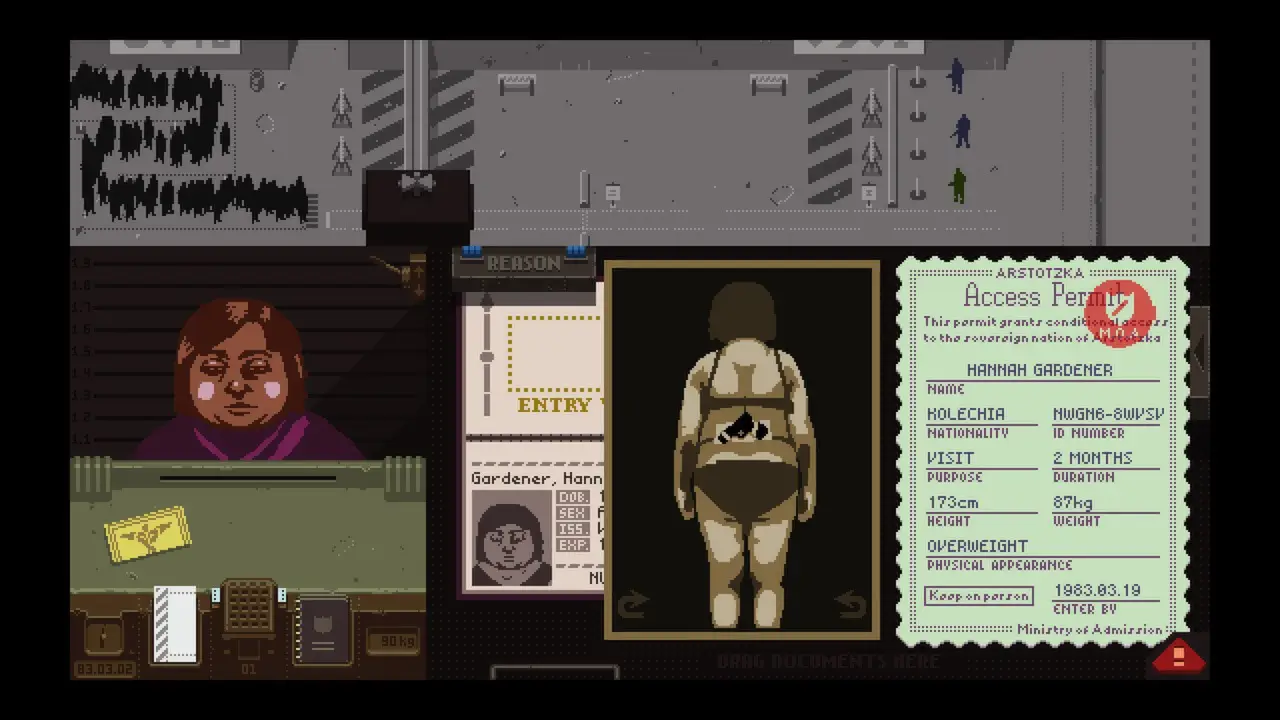 请出示证件-Papers, Please-游戏截图-好玩游戏库