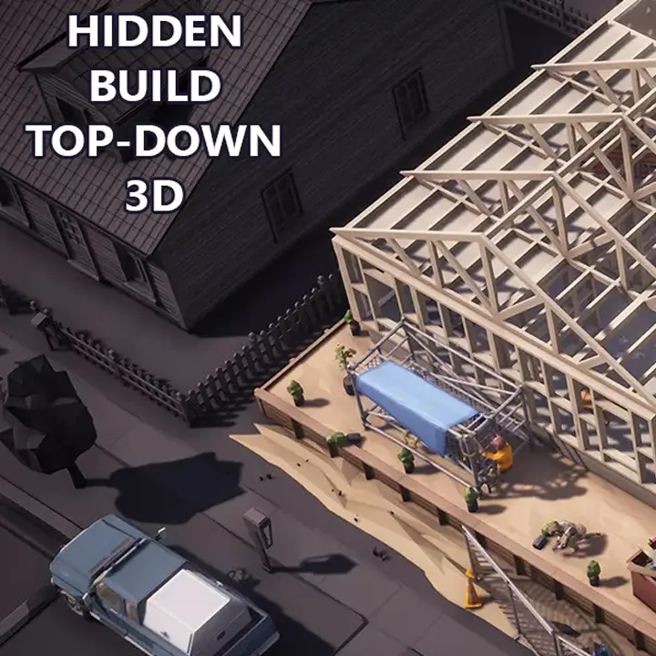 自上而下的隐藏结构 3D