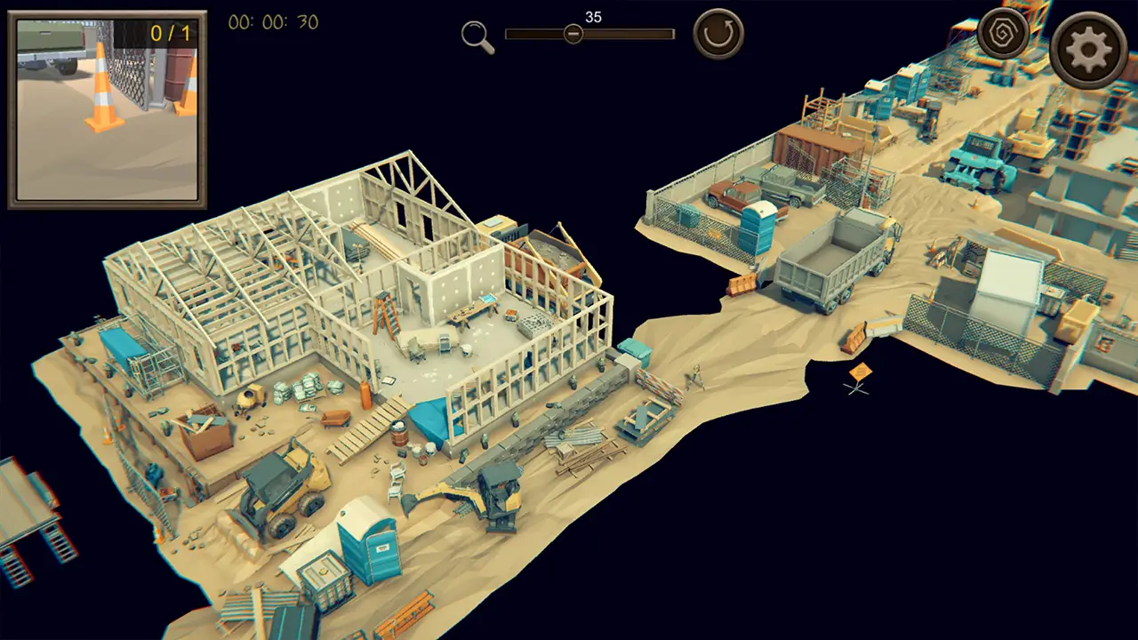 自上而下的隐藏结构 3D-Hidden Build Top-Down 3D-游戏截图-好玩游戏库