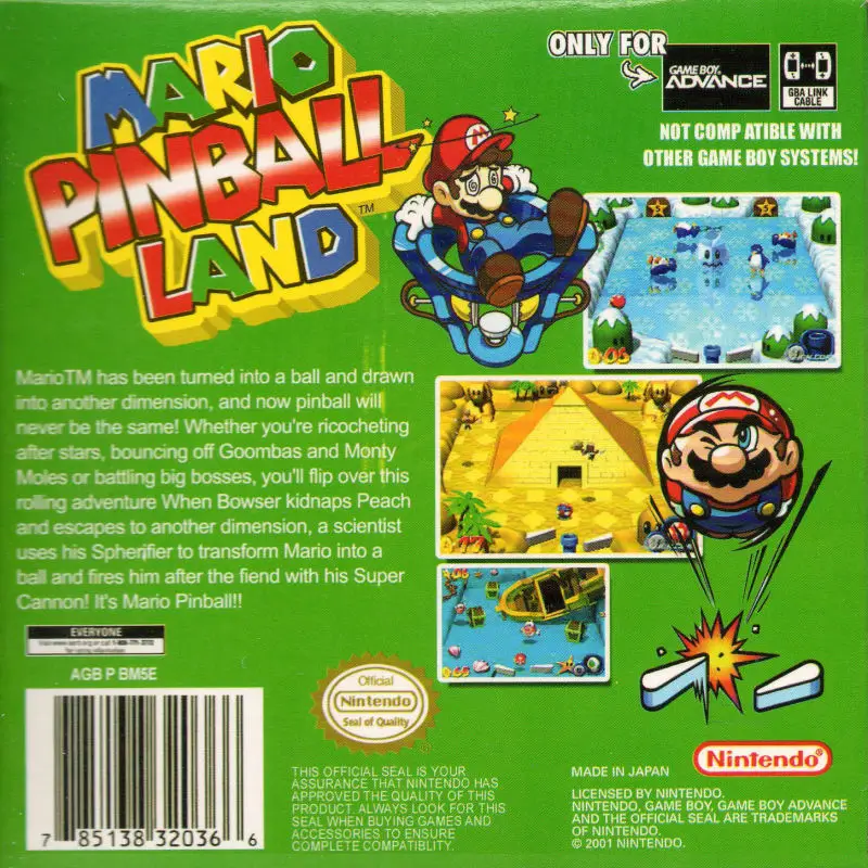 马力欧弹珠球-Mario Pinball Land-游戏截图-好玩游戏库