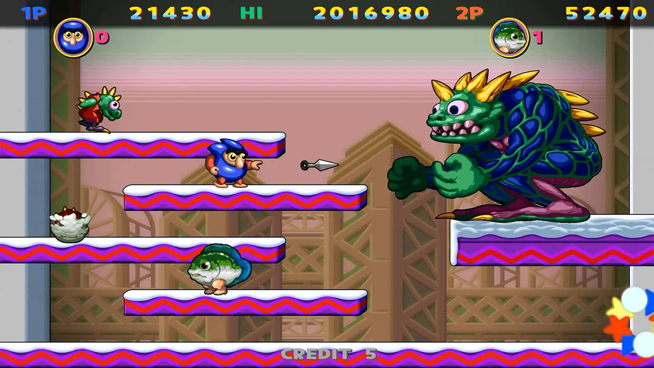 雪人兄弟：特别版-Snow Bros.: Nick & Tom Special-游戏截图-好玩游戏库