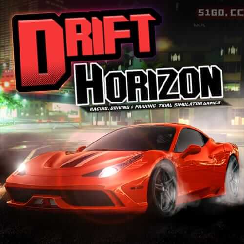 漂移地平线赛车、驾驶和停车试验模拟器游戏
