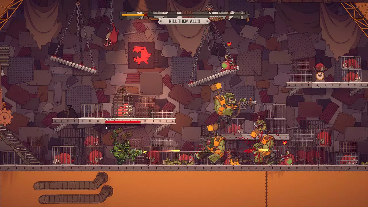 战锤 40K：枪声、鲜血和铁拳-Warhammer 40,000: Shootas, Blood & Teef-游戏截图-好玩游戏库