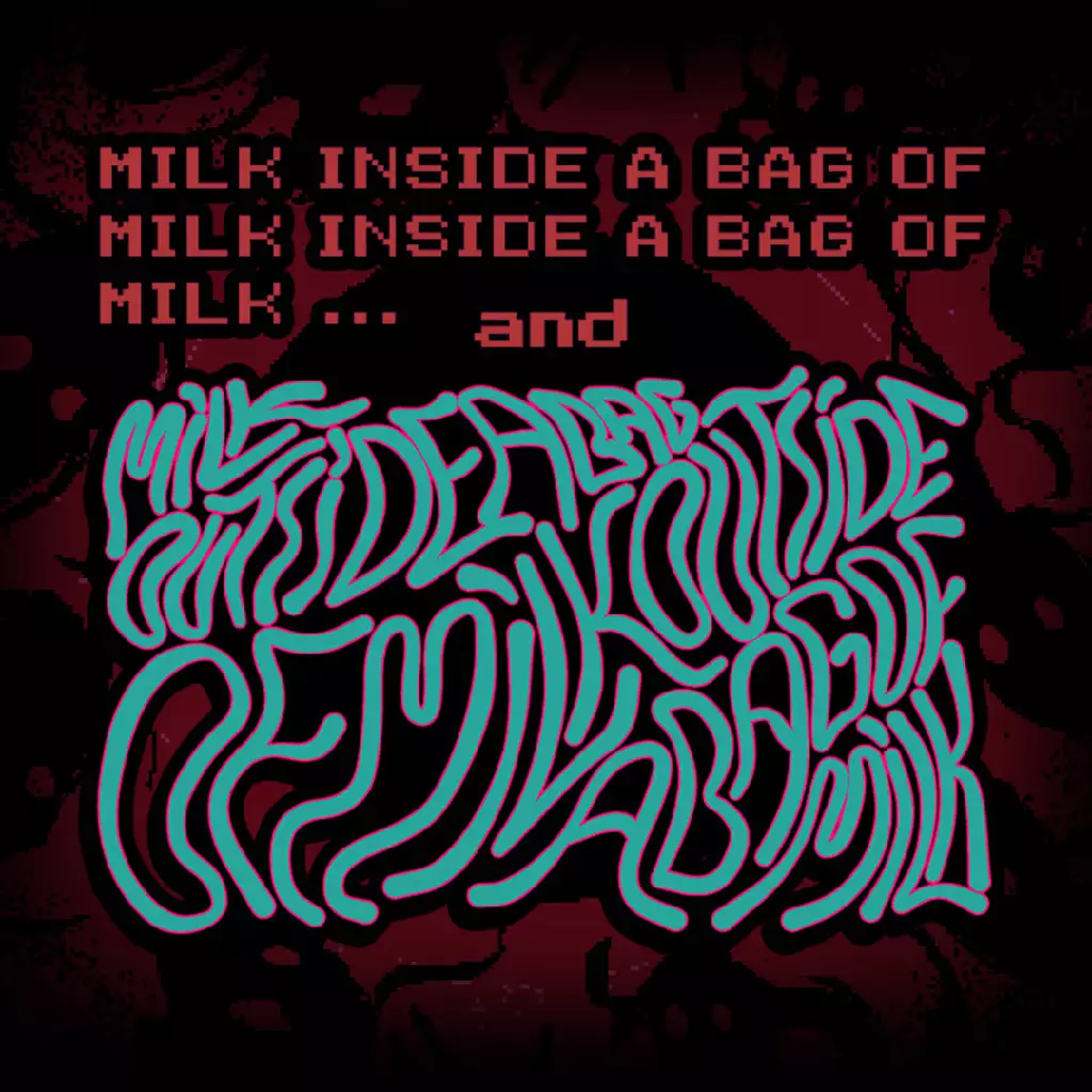 一袋子牛奶里面的一袋子牛奶