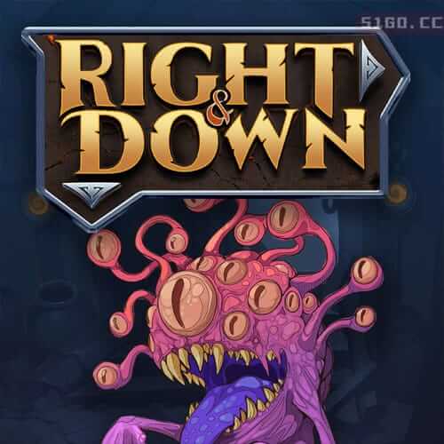 右和下