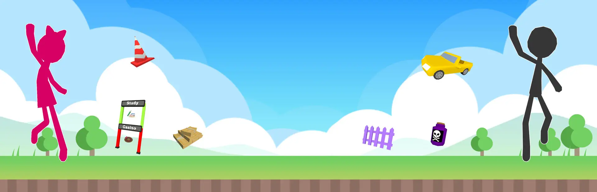 似曾相识的“那些游戏”都换火柴人当主角了,你真的能够顺利通关吗?