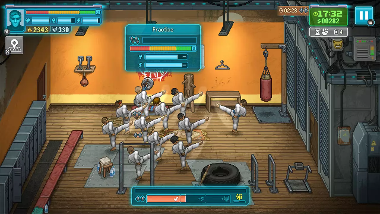 拳击俱乐部 2：快进未来-Punch Club 2: Fast Forward-游戏截图-好玩游戏库