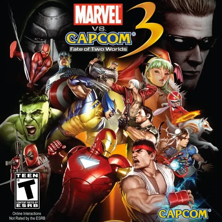 漫画英雄 vs 卡普空 3：两个世界的命运