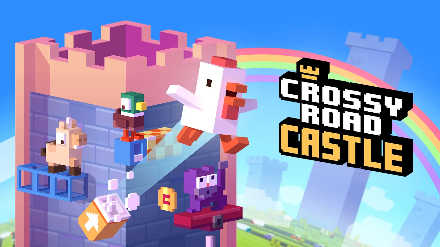 天天过马路：城堡-Crossy Road Castle-游戏截图-好玩游戏库