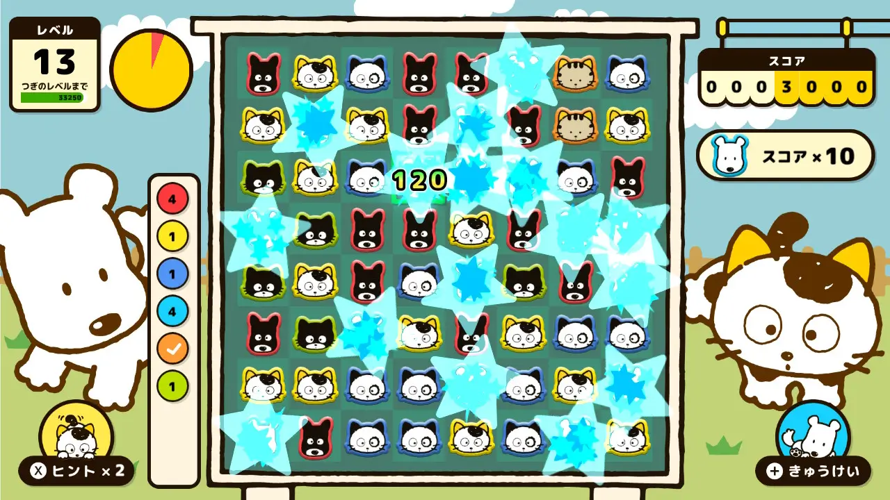 Tama & Friends Three Match Puzzle-Tama & Friends Three Match Puzzle-游戏截图-好玩游戏库