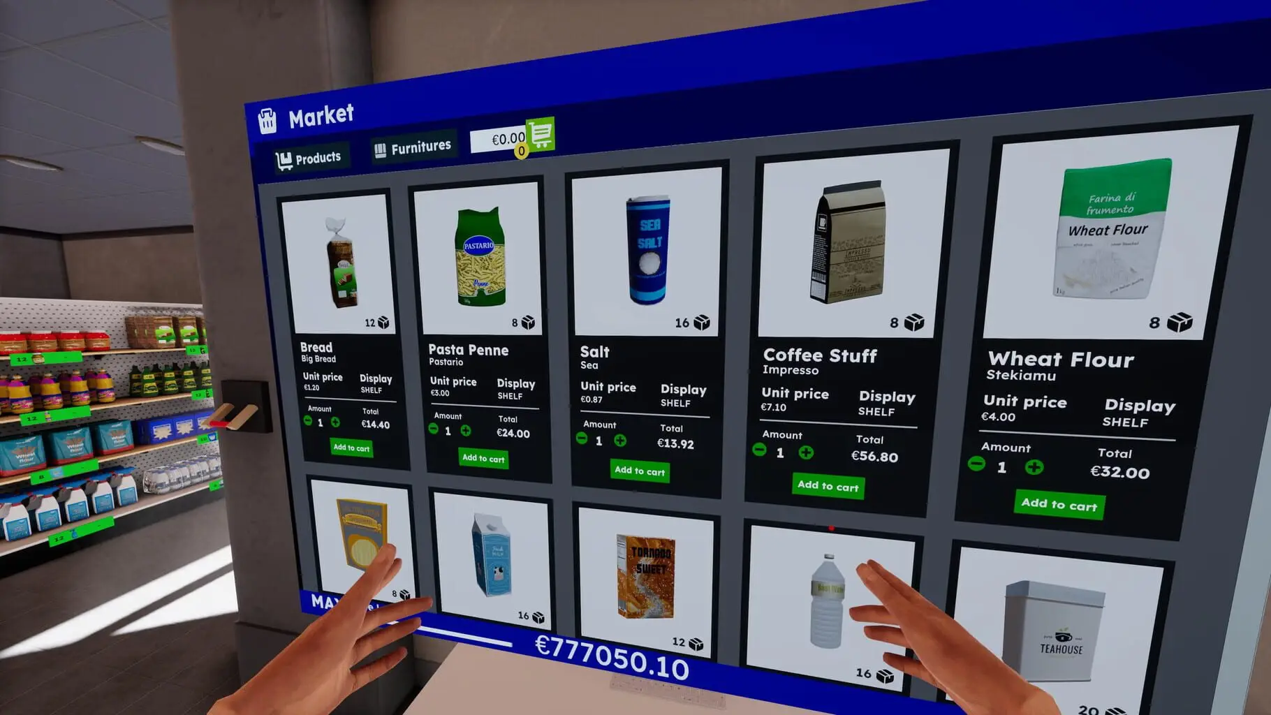 超市 CEO 模拟器 VR-Supermarket CEO Simulator VR-游戏截图-好玩游戏库