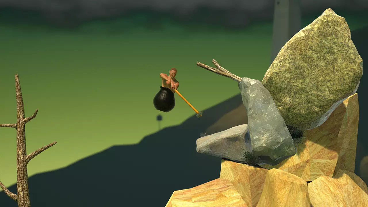 和班尼特福迪一起攻克难关-Getting Over It with Bennett Foddy-游戏截图-好玩游戏库