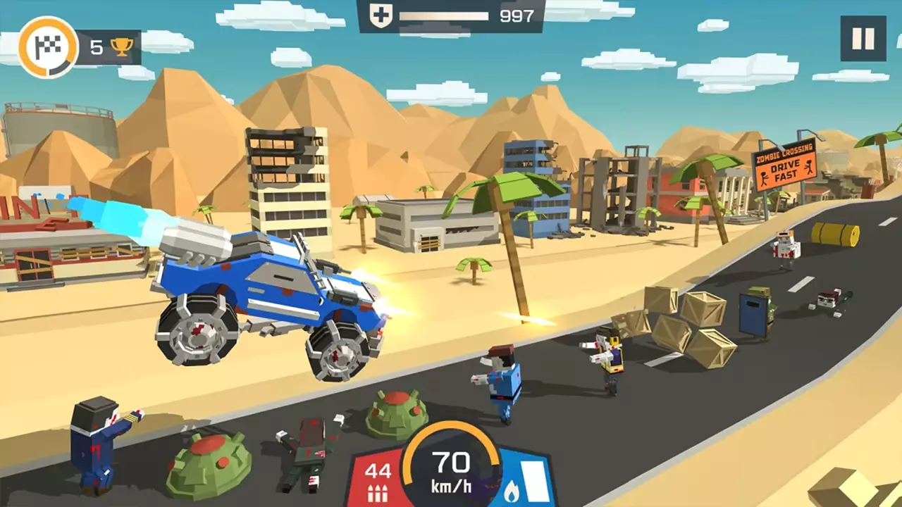 僵尸赛车：像素生存-Zombie Derby: Pixel Survival-游戏截图-好玩游戏库