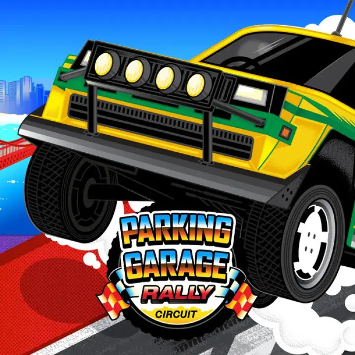 停车场复古街机拉力赛车