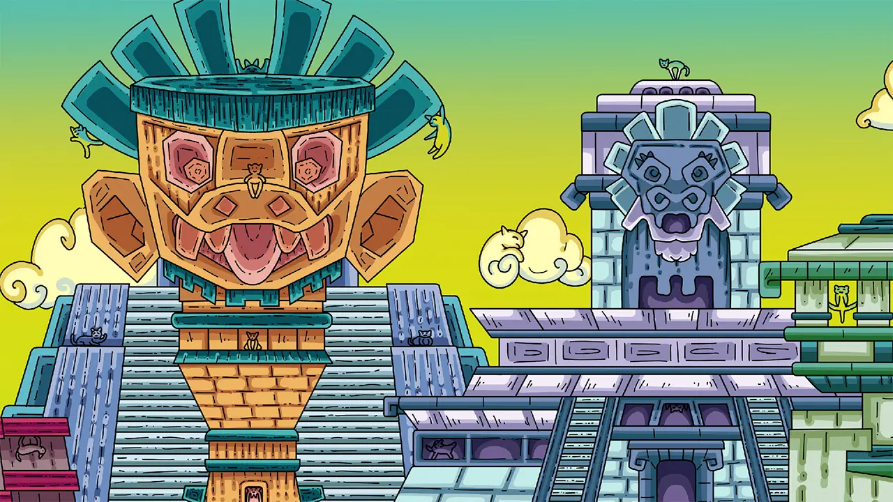 100 只阿兹特克猫-100 Aztec Cats-游戏截图-好玩游戏库