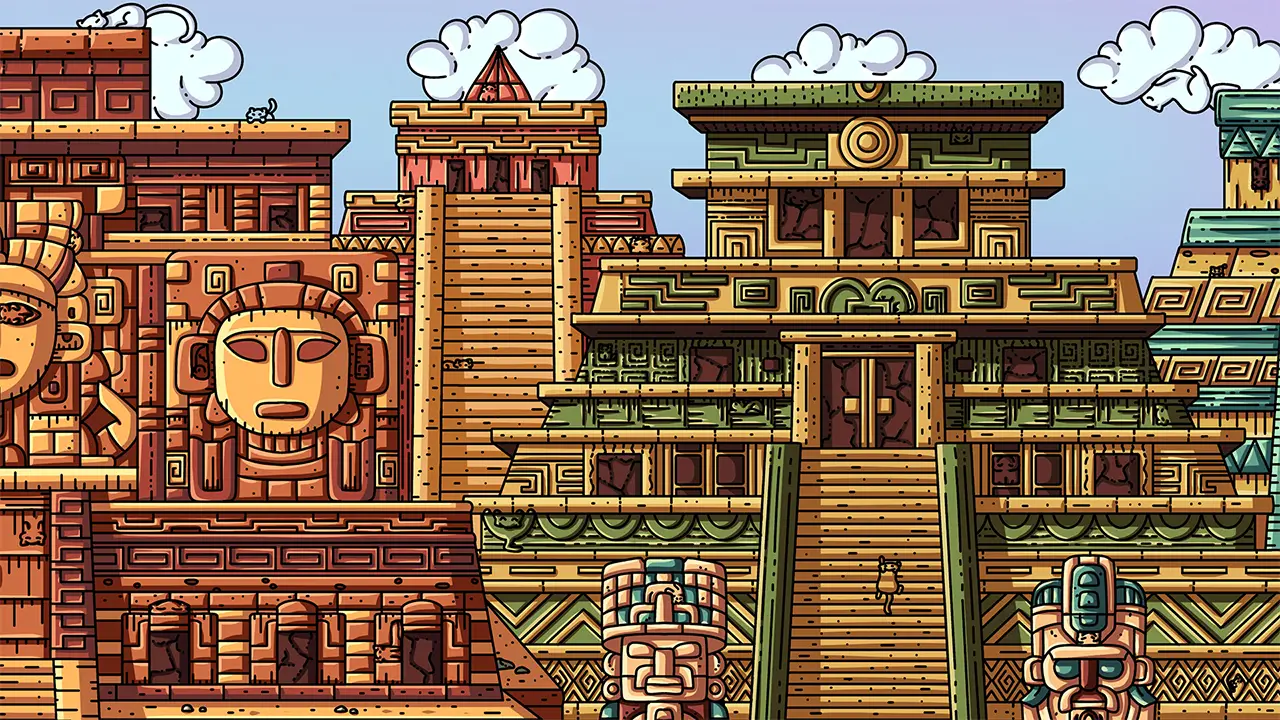 100 只阿兹特克猫-100 Aztec Cats-游戏截图-好玩游戏库