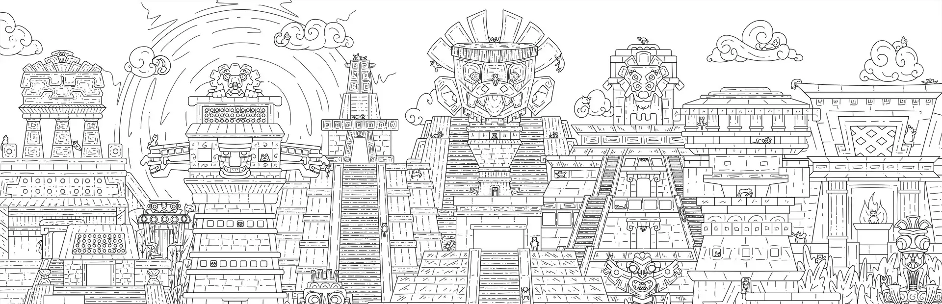 100 只阿兹特克猫