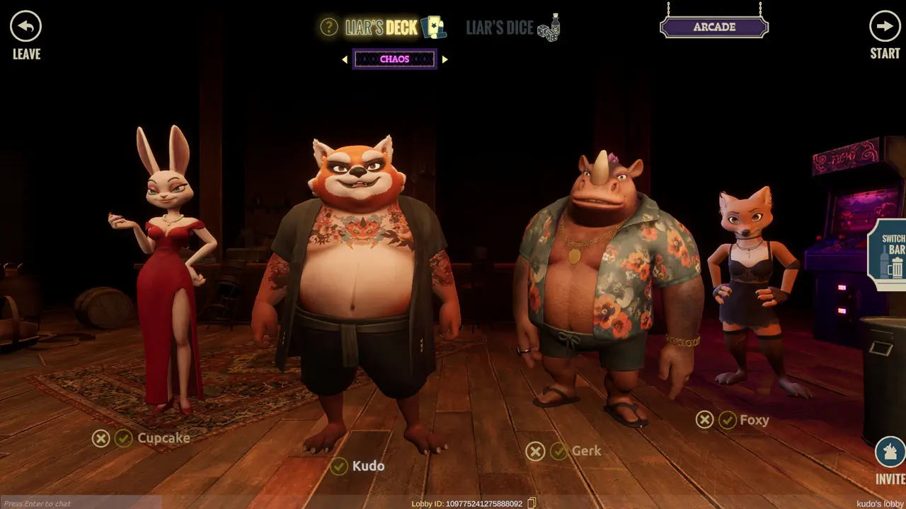 骗子酒吧-Liar's Bar-游戏截图-好玩游戏库