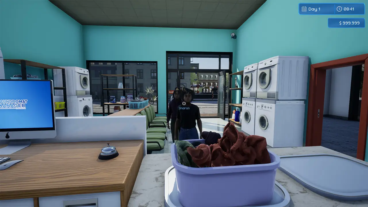 洗衣店经理模拟器-Laundromat Manager Simulator-游戏截图-好玩游戏库