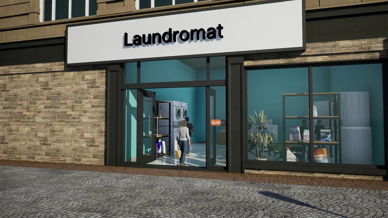 洗衣店经理模拟器-Laundromat Manager Simulator-游戏截图-好玩游戏库