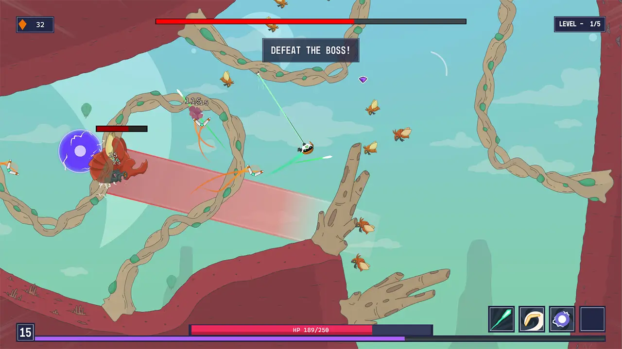 弹射机器人：幸存者-Slingbot Survivors-游戏截图-好玩游戏库