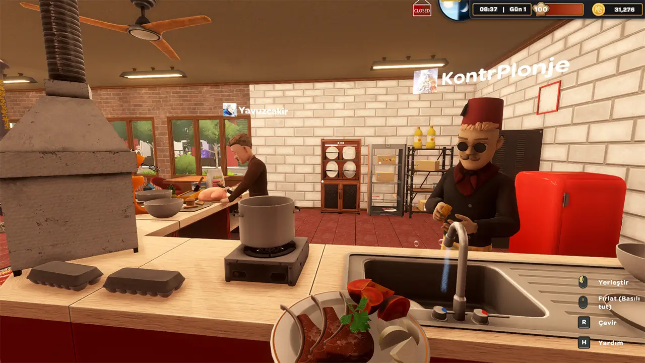 烤肉串模拟器-Kebab Chefs!: Restaurant Simulator-游戏截图-好玩游戏库