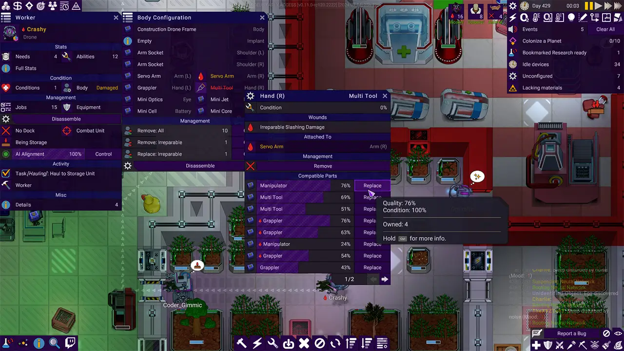 繁星旅途-Stardeus-游戏截图-好玩游戏库