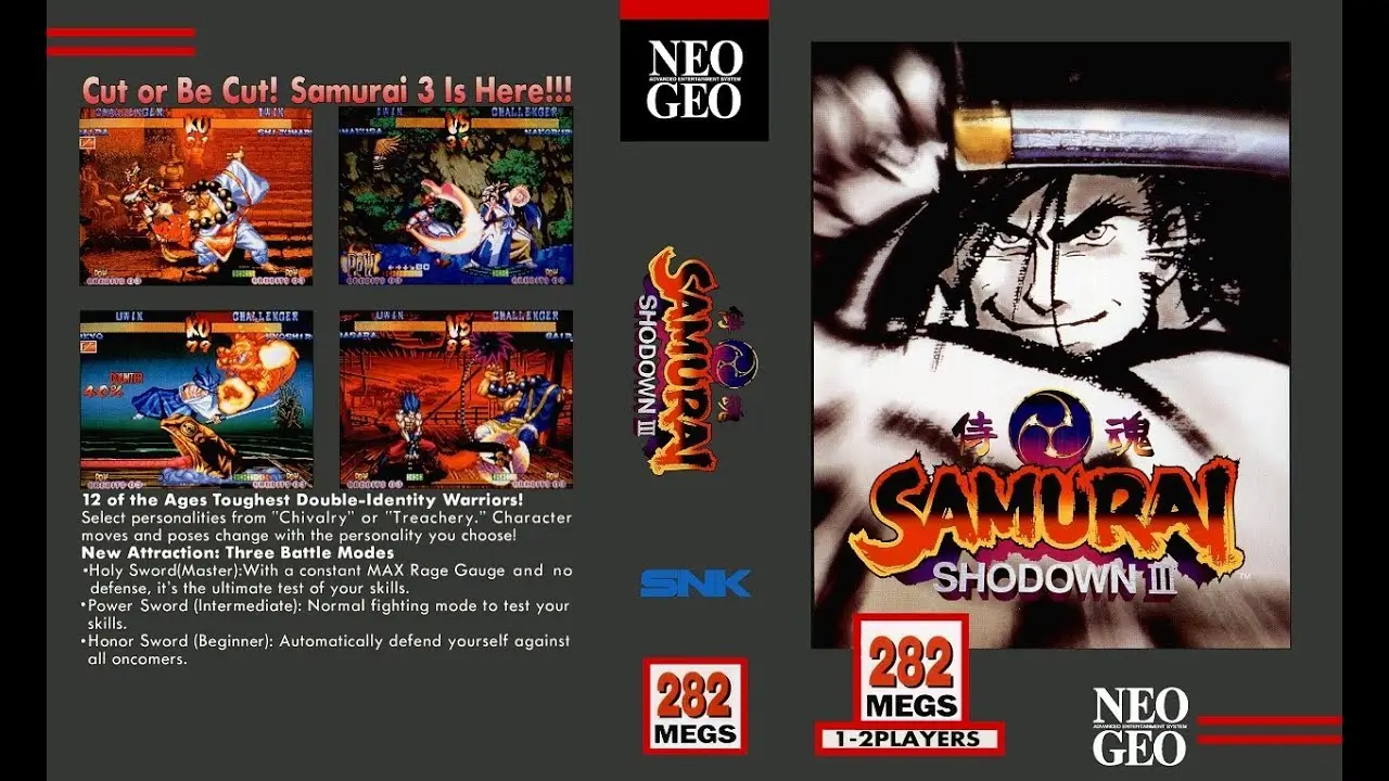 侍魂 3 ：斩红郎无双剑-Samurai Shodown III-游戏截图-好玩游戏库