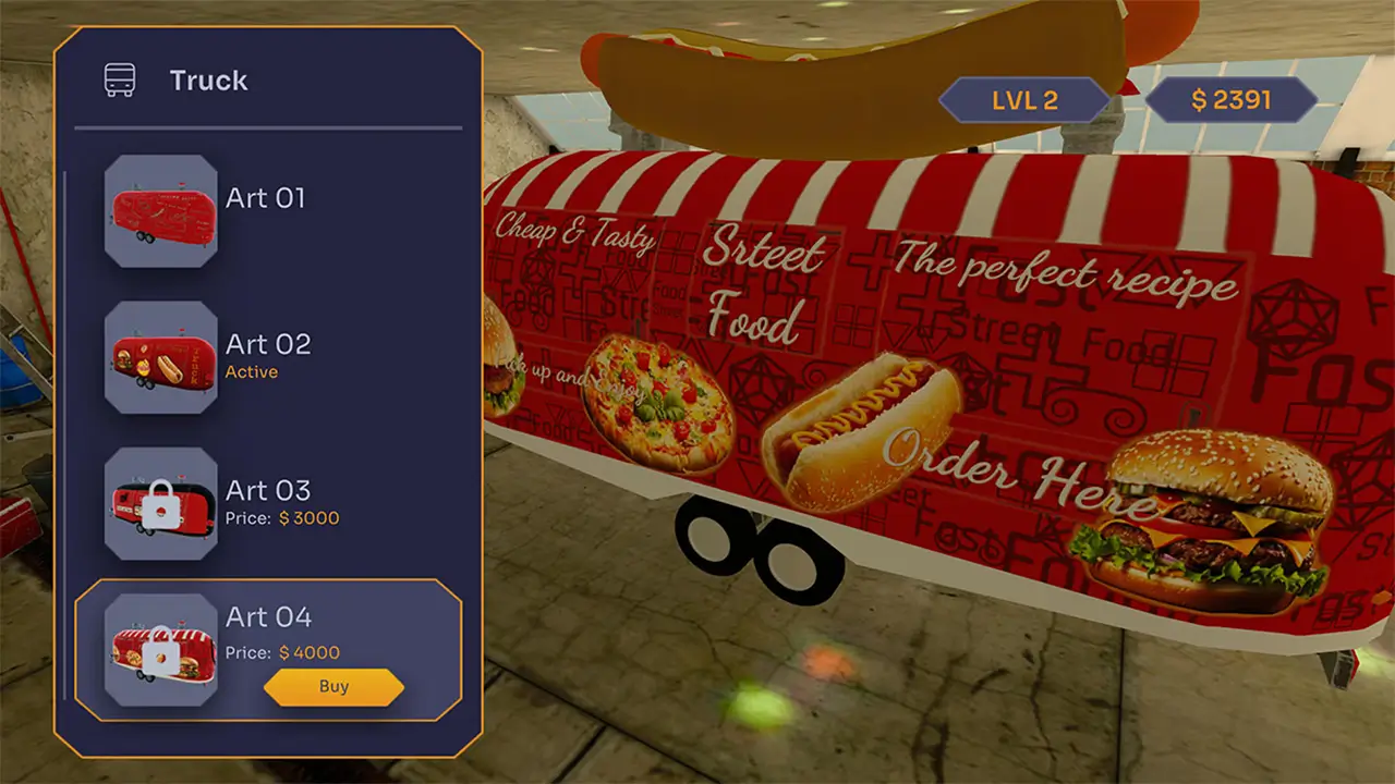 餐车经营模拟器-Food Truck Business Simulator-游戏截图-好玩游戏库