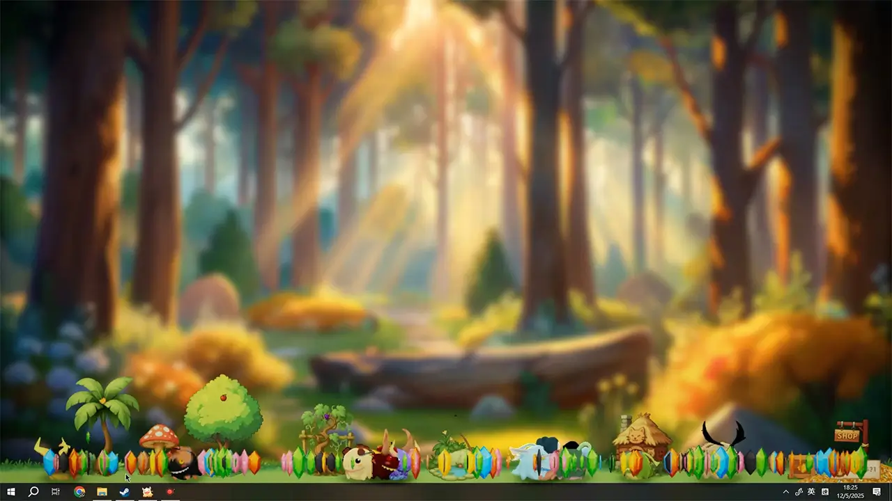 桌面小恐龙-Tiny Dino-游戏截图-好玩游戏库