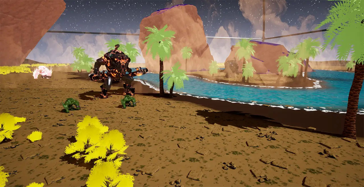 多边汽车闪电战-Polycar Blitz-游戏截图-好玩游戏库