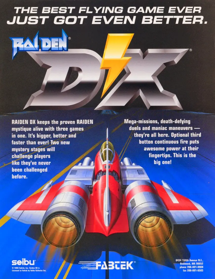 雷电 DX-Raiden DX -游戏截图-好玩游戏库