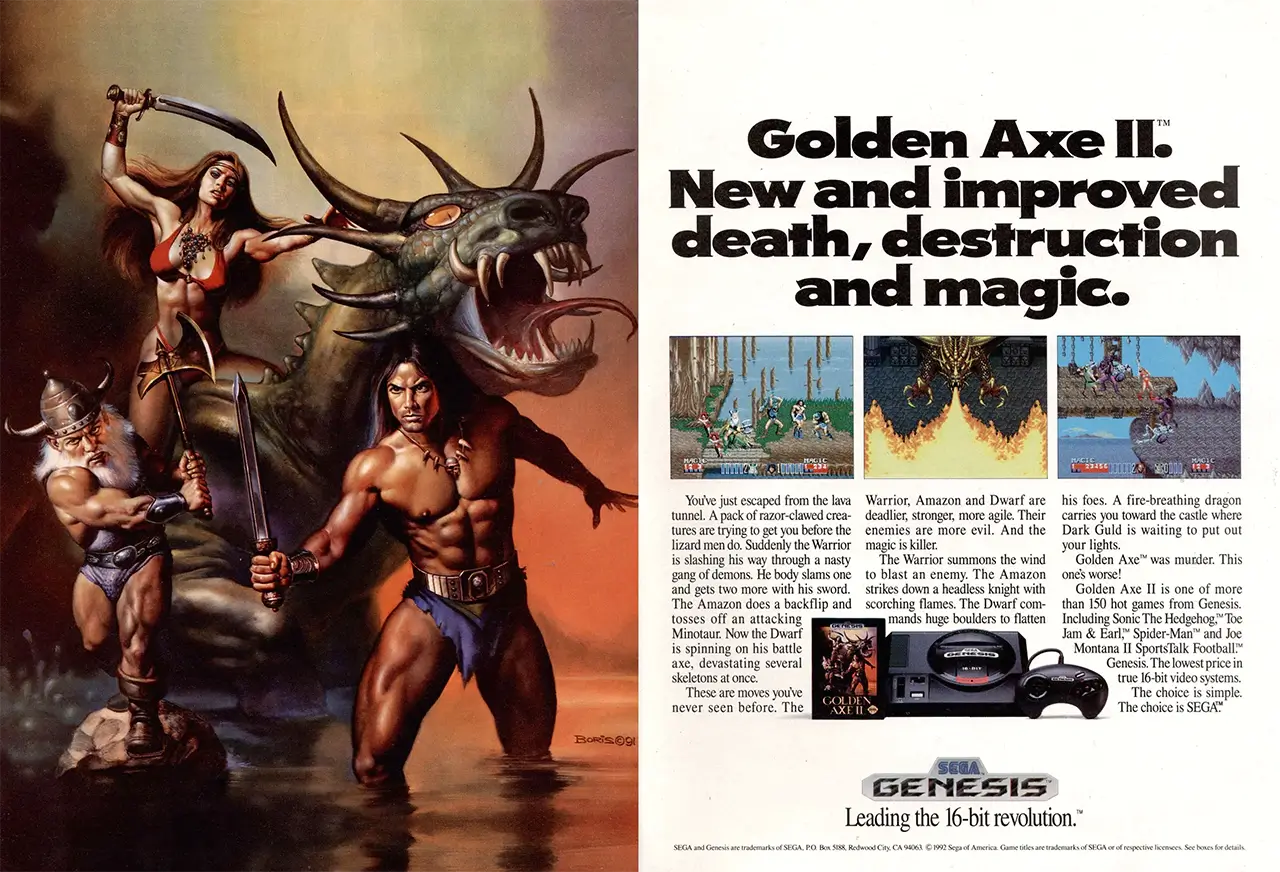 战斧 2-Golden Axe II-游戏截图-好玩游戏库