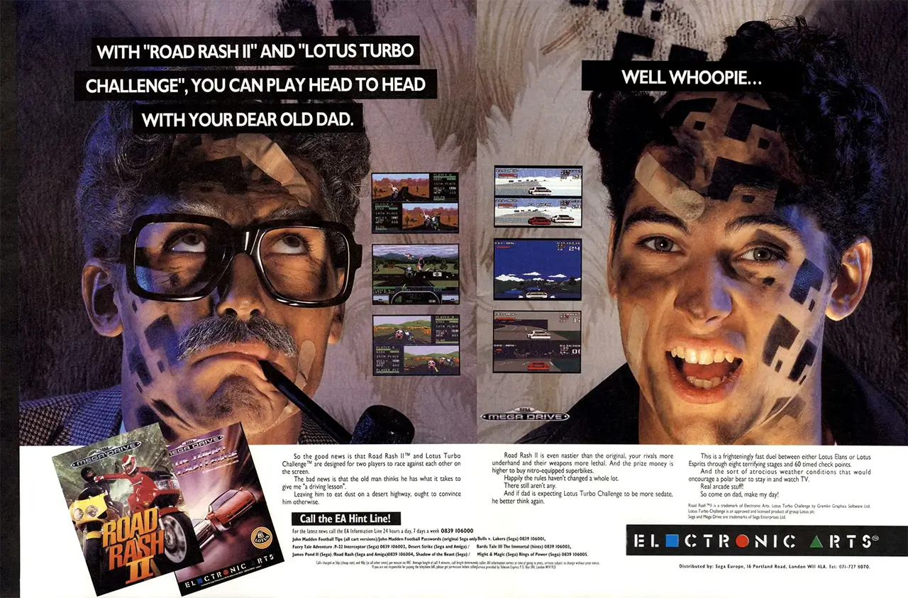 暴力摩托 2-Road Rash II-游戏截图-好玩游戏库