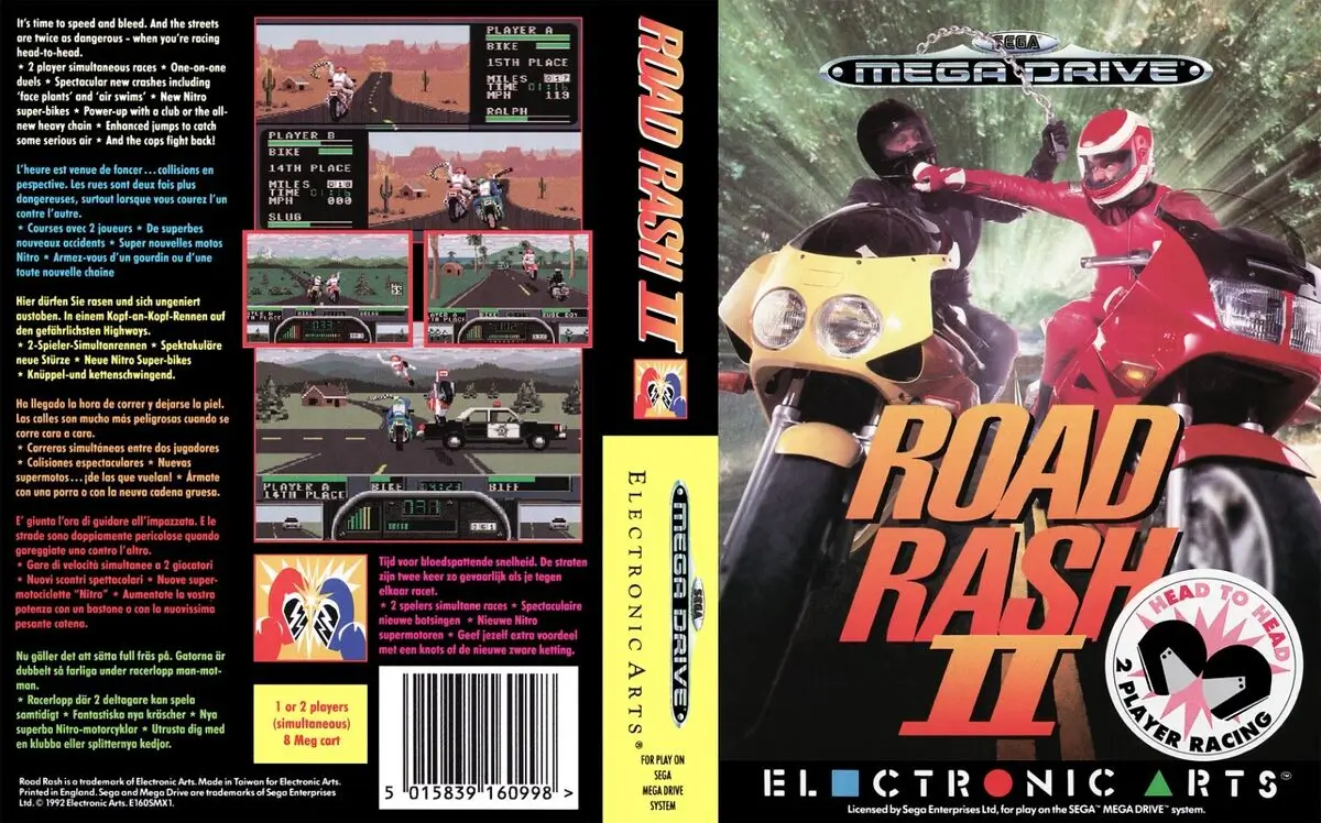 暴力摩托 2-Road Rash II-游戏截图-好玩游戏库