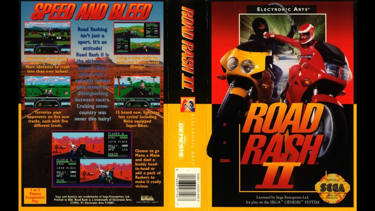 暴力摩托 2-Road Rash II-游戏截图-好玩游戏库